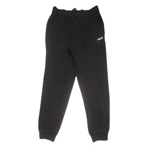 FILA Men’s Small Black Sweatpants Pants Active Wear Fall Winter Holidays.